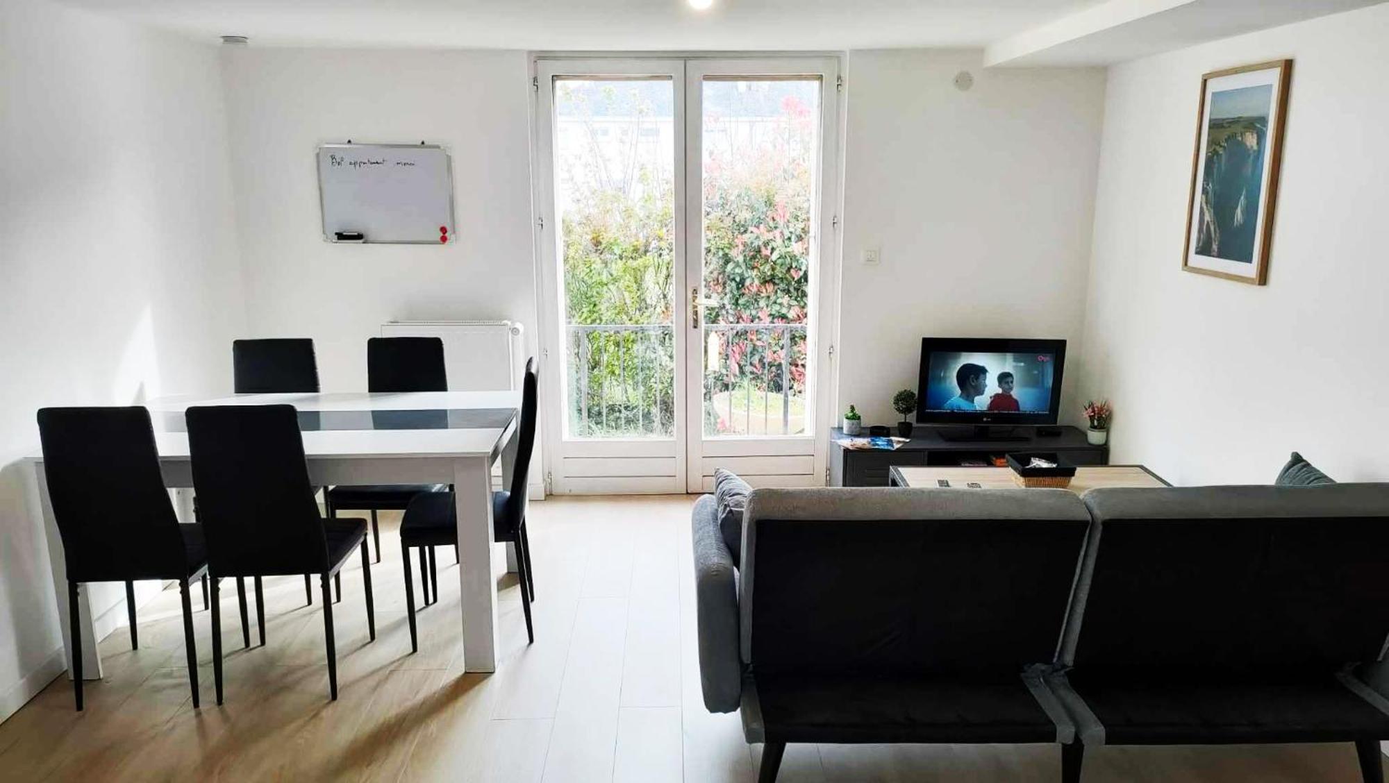Appartement Cosy 2 Chambres Avec Jardin Les Ponts-de-Cé Extérieur photo